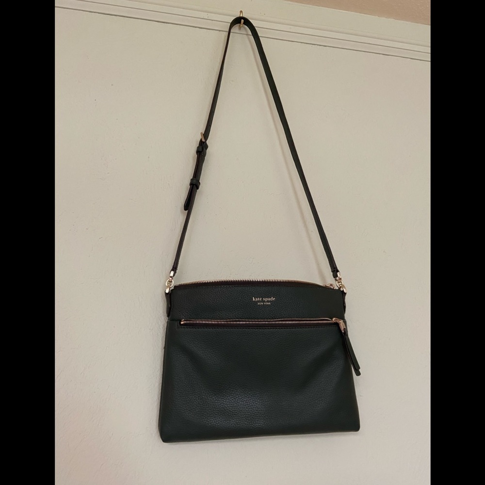 Kate Spade Polly Medium Leather Crossbody Purse